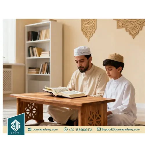 Quran reading with correct pronunciation