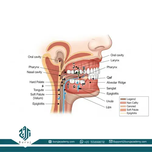 Makharij al Huruf: The Complete Guide to Arabic Articulation Points