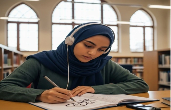 Improve Arabic writing with Dictation
