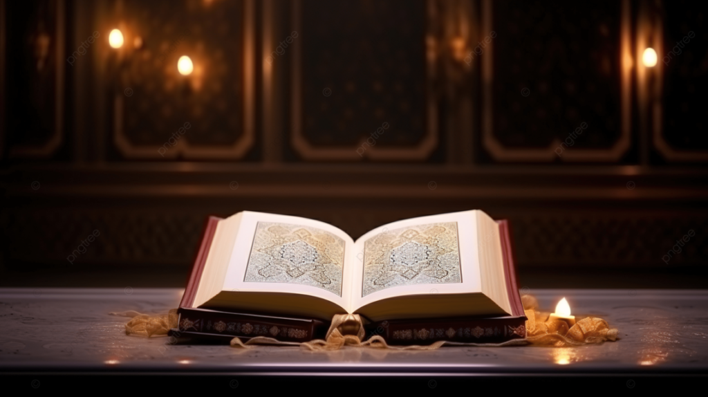 pngtree holy quran book of islam ramadan concept quran holy book of image 15571685