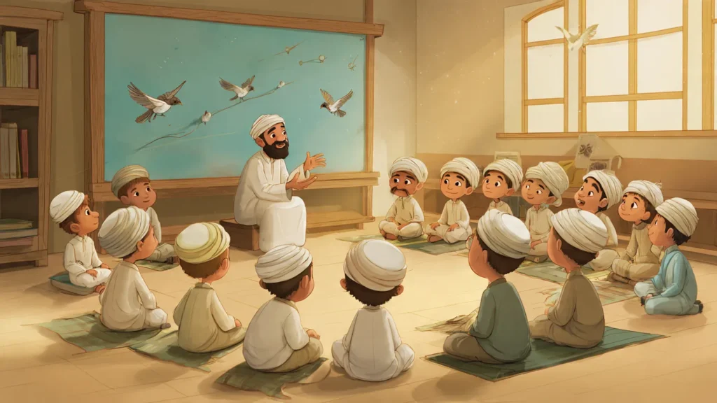 Bird Story in Quran for Kids