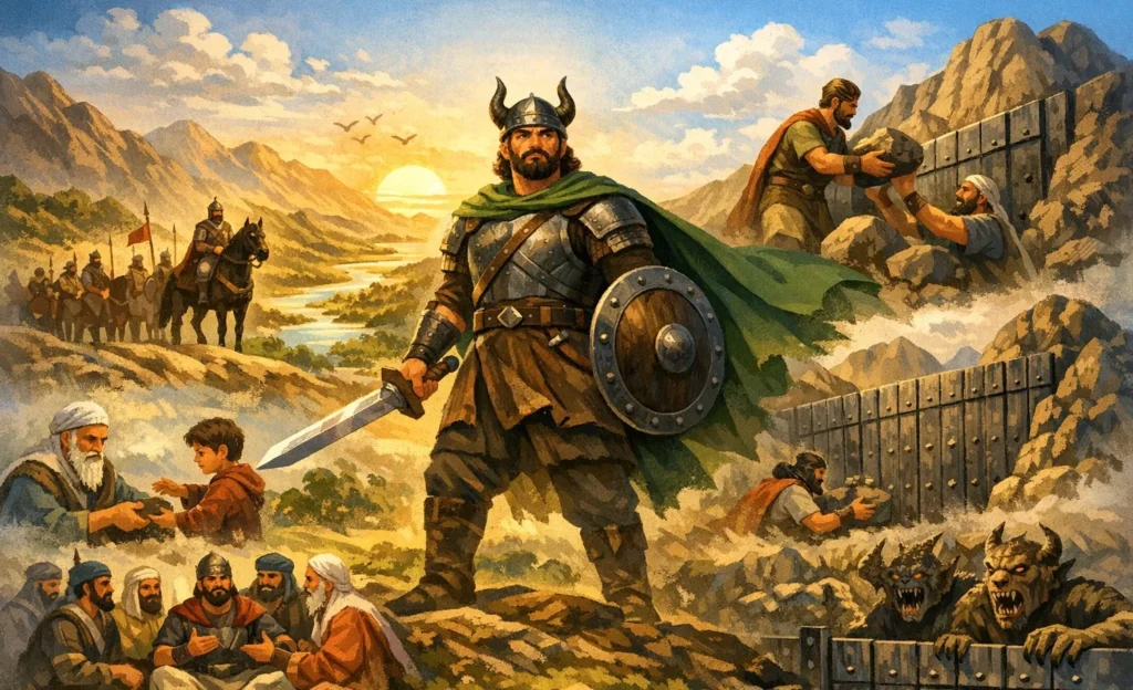 The Story of Zulqarnain in the Quran for Kids