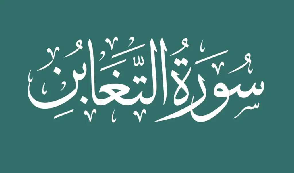 Surah Taghabun Benefits