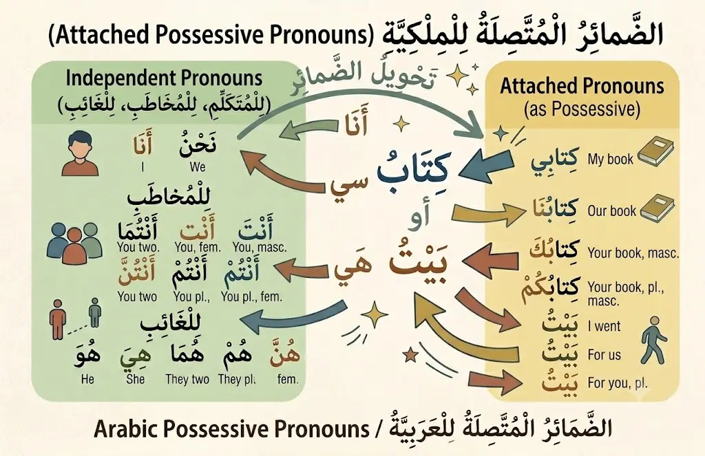 Arabic Possessive Pronouns