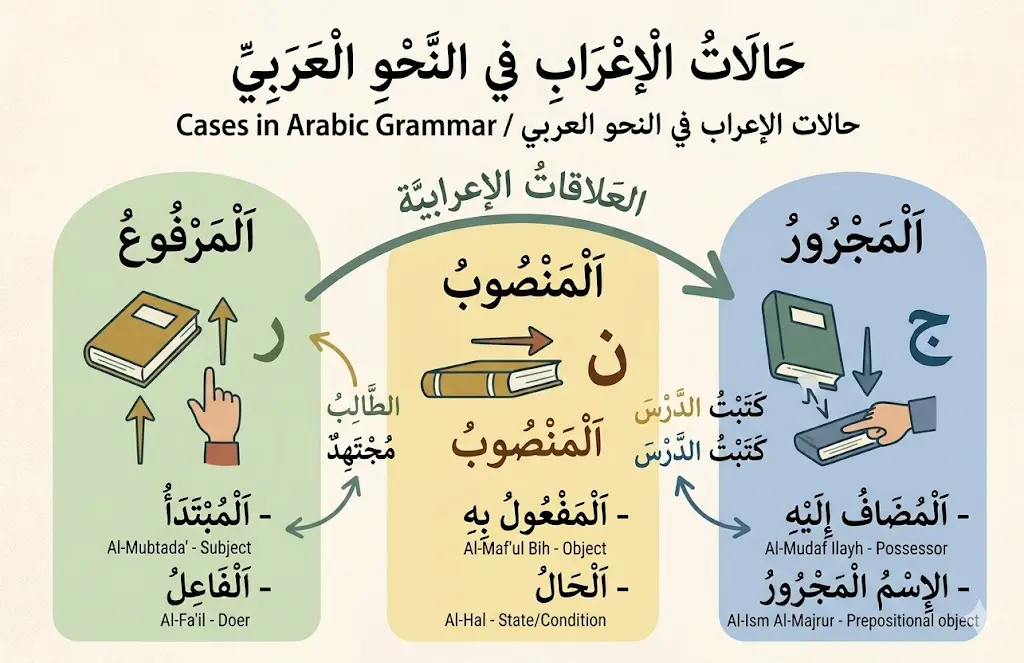 Cases in Arabic Grammar
