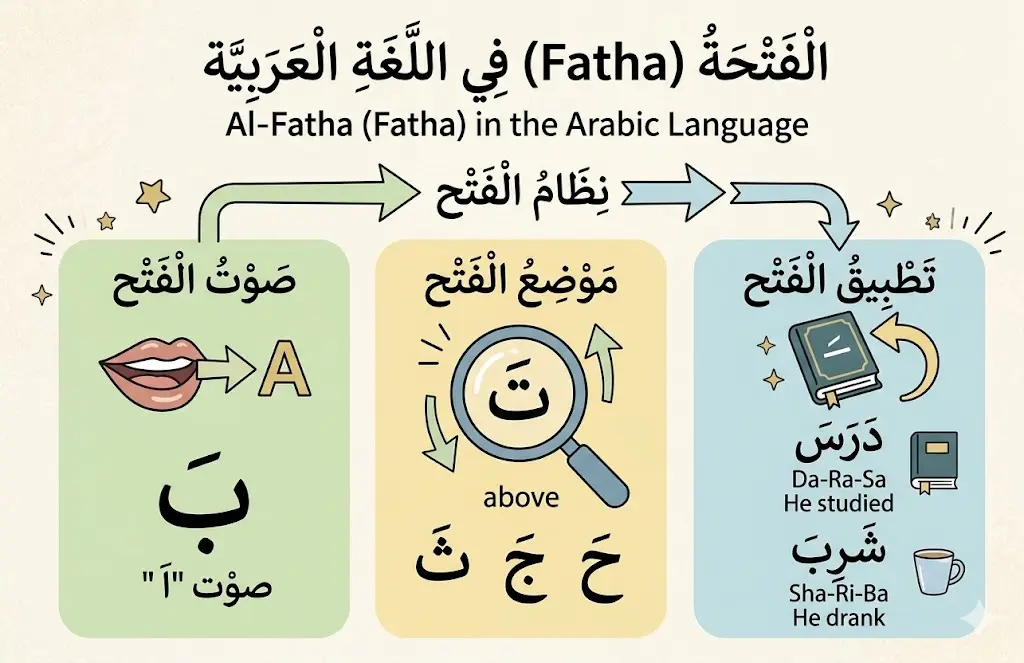 Fatha in Arabic
