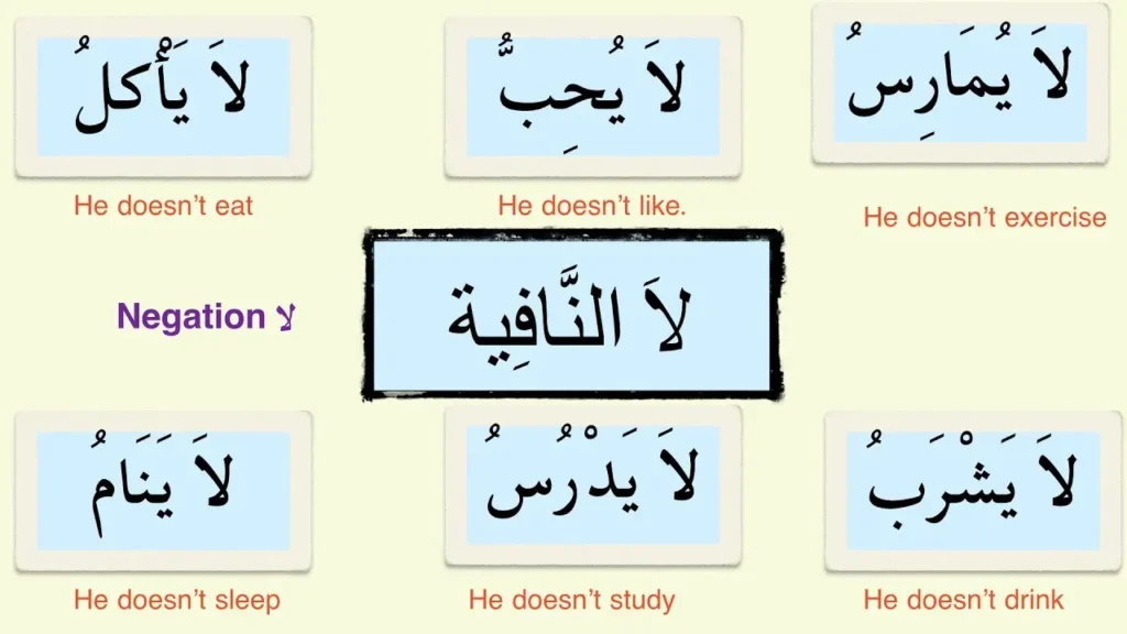 Negation in Arabic