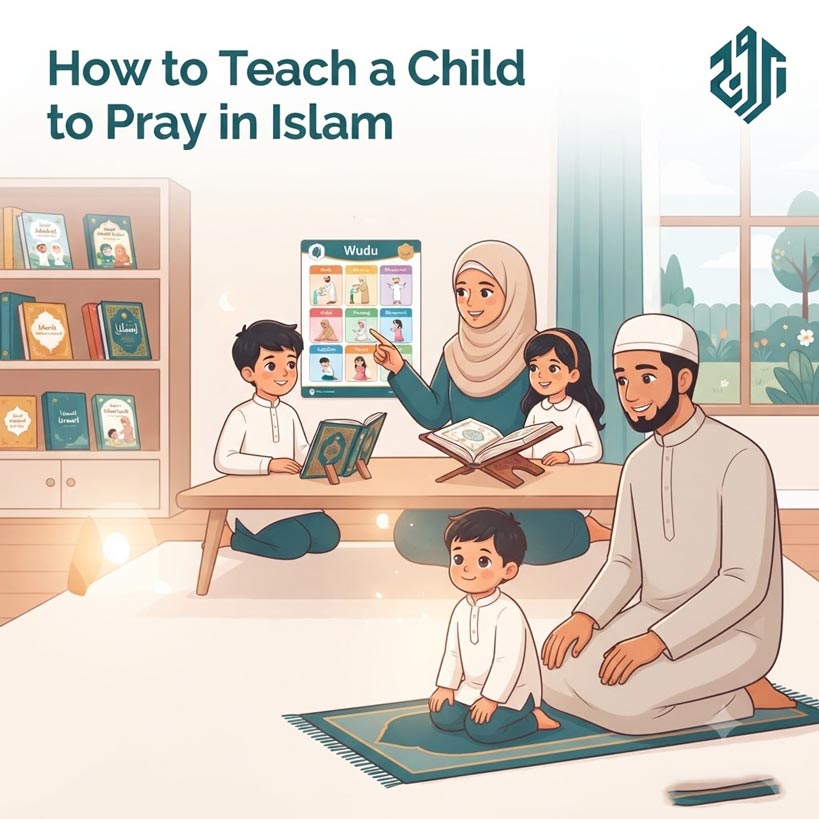 How to Teach a Child to Pray in Islam: 12 Step-by-Step Lessons for Parents