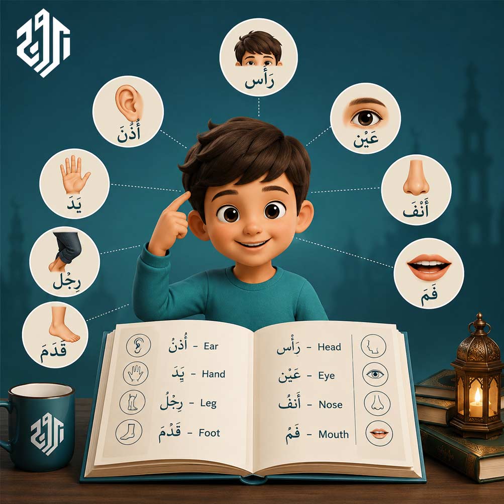 Arabic Body Parts for Kids: 20 Essential Words Every Child Should Know